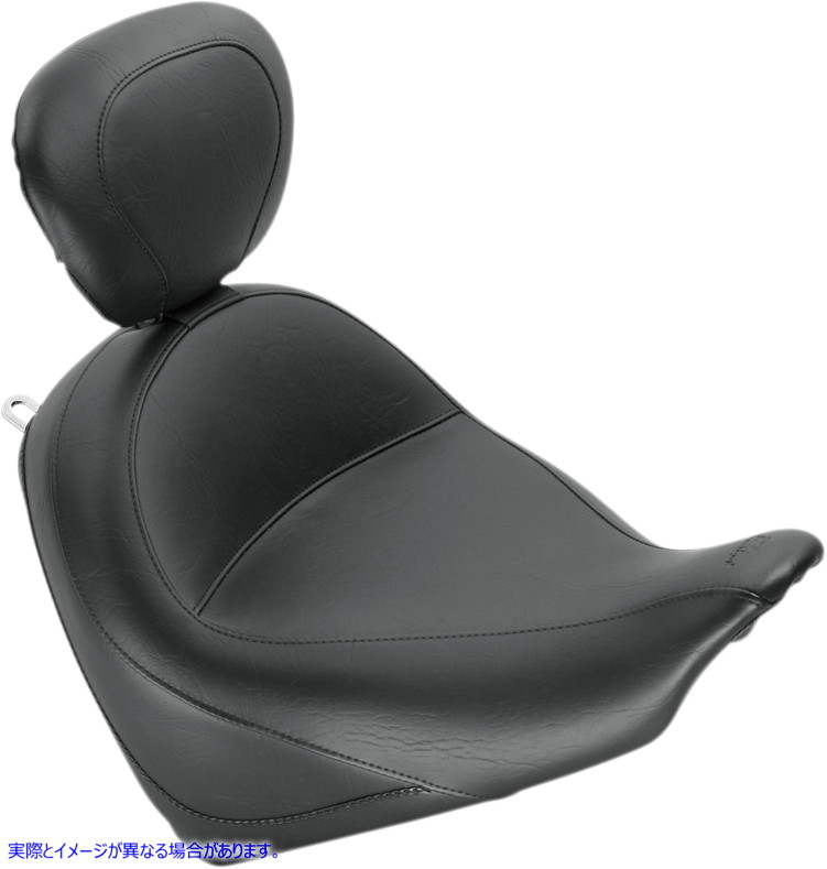 取寄せ ビンテージソロワイドツーリングシート マスタング Wide Touring Seat - Driver's Backrest - Fury 79628 08100935