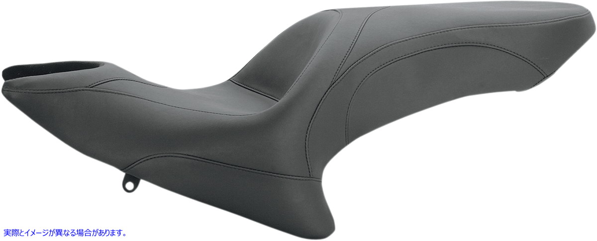 取寄せ ビンテージワイド2アップレザーツーリングシート マスタング Wide Vintage Touring Seat - without Backrest Receivers 76824 08101419