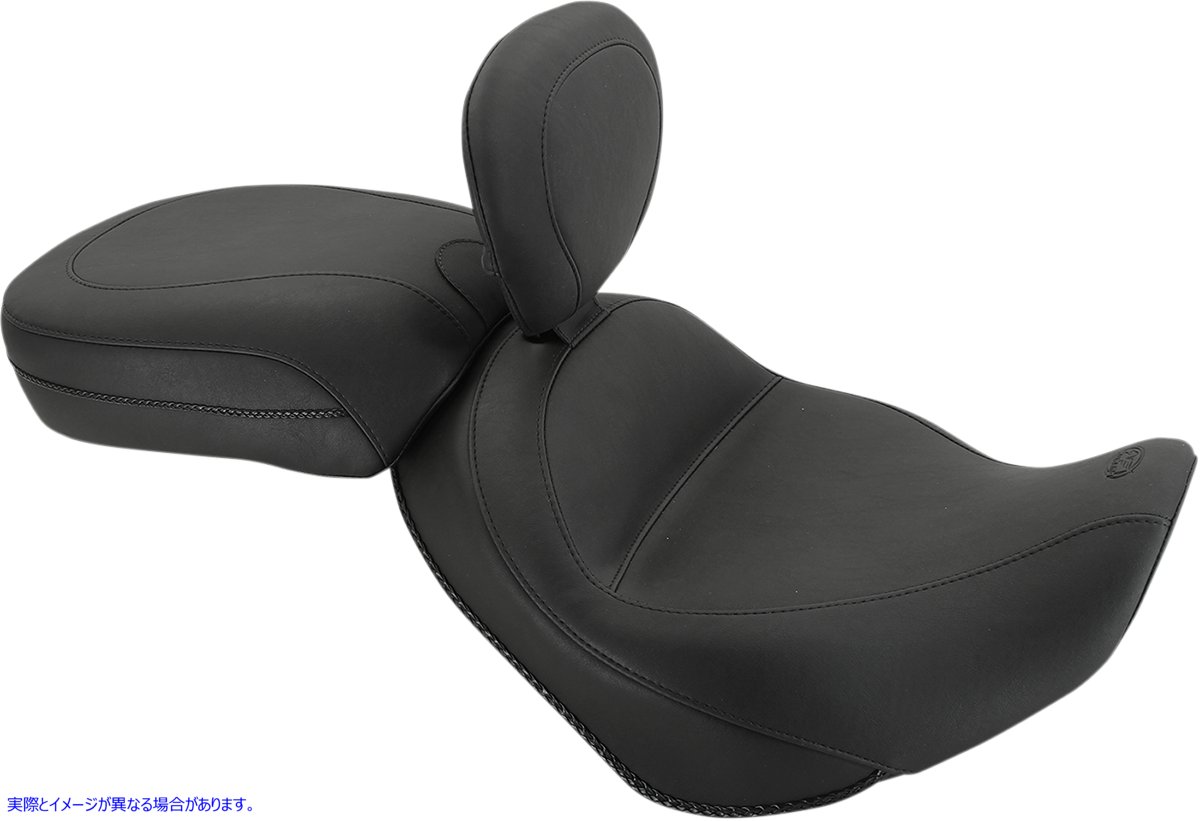 取寄せ ビンテージの2ピース2アップビニールシート マスタング 2-Piece Vintage Seat - Driver's Backrest 79005 08101664