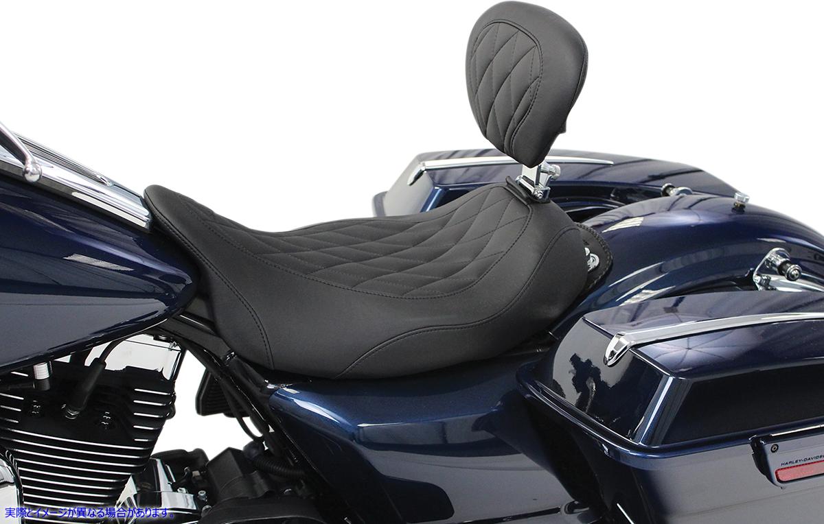 取寄せ ワイドトリッパー前方のソロシート マスタング Wide Tripper? Solo Seat - With Removable Driver Backrest - '08+ 79725 08101927