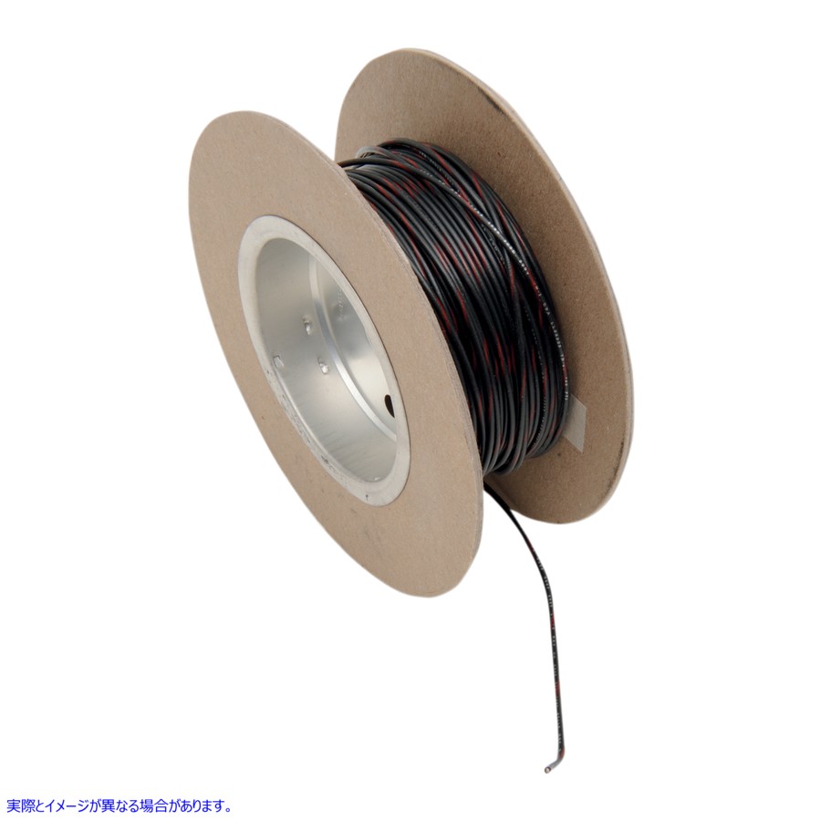 取寄せ 100フィートのワイヤースプール - 18ゲージ - ブラック/レッド ナムズ 100' Wire Spool - 18 Gauge - Black/Red NWR-02-100 21200507