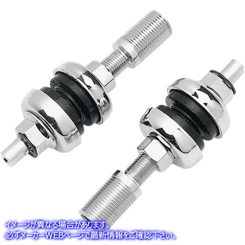 取寄せ FXST/FLST クロームローダウンキット プログレッシブ サスペンション FXST/FLST Chrome Lowering Kit 30-5048C DS305050