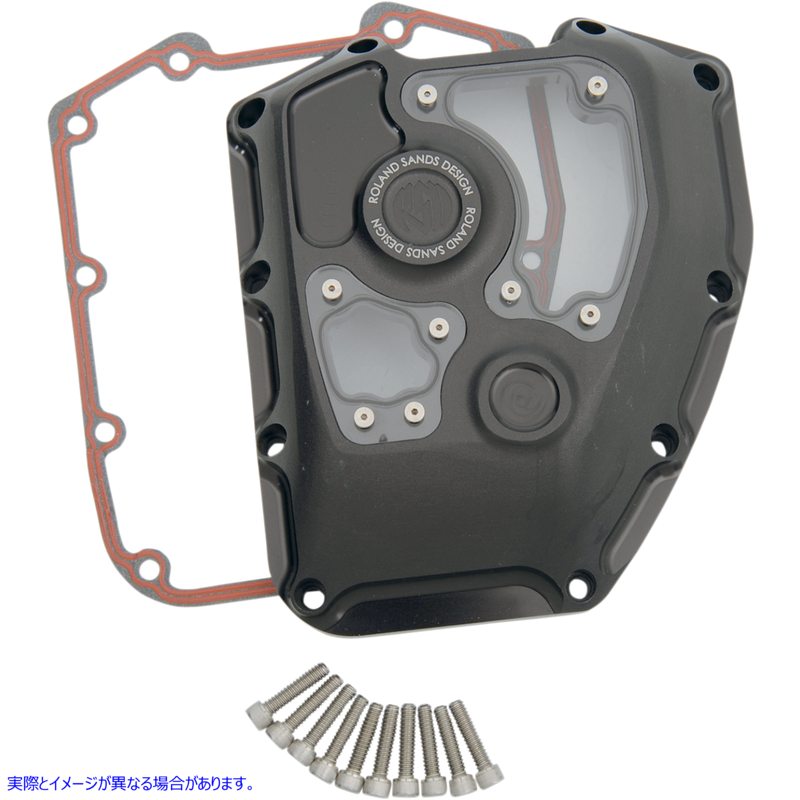 取寄せ カムカバー - クラリティ - ブラックオプス - FLH RSD ローランドサンズデザイン Cam Cover - Clarity - Black Ops - FLH 0177-2005-SMB 09401130