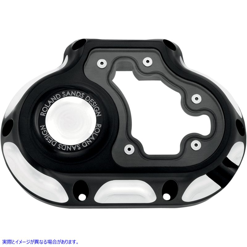 取寄せ 6速クラリティトランスミッションカバー - コントラストカット RSD ローランドサンズデザイン 6-Speed Clarity Transmission Cover - Contrast Cut? 0177-2022-BM 11050048