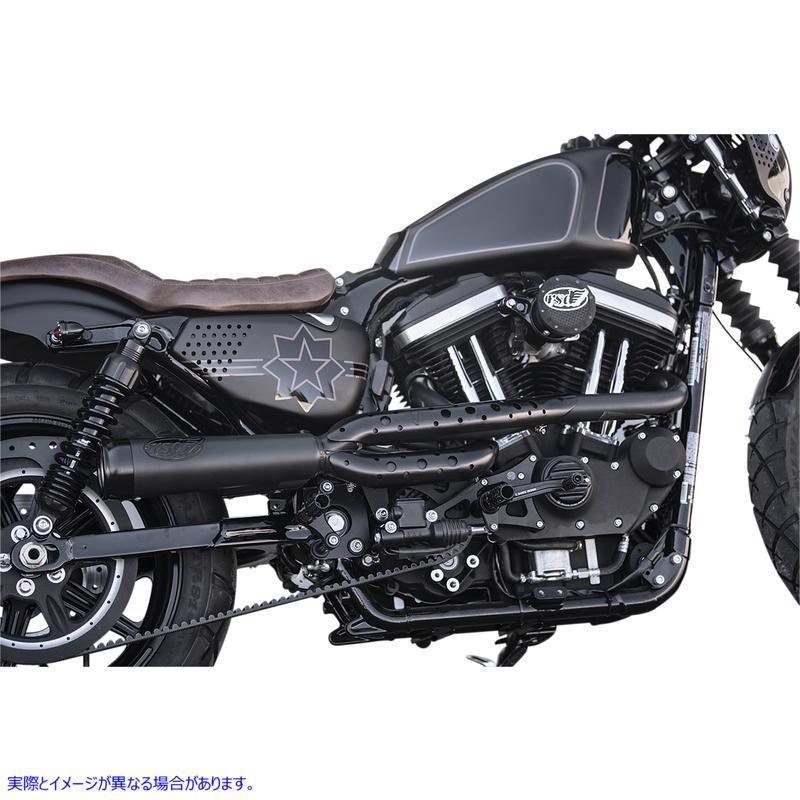 取寄せ RSD ローランドサンズデザイン EXHAUST 2-1 BL/BL 04-19XL 11823 18002071