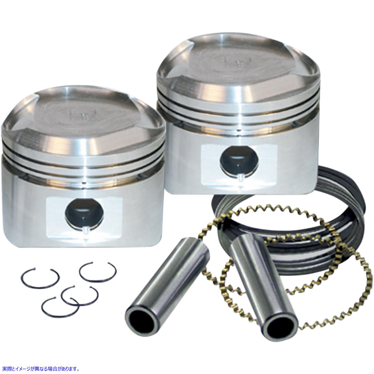 取寄せ S＆Sモーター用のピストンキット エスアンドエス サイクル Piston Kit 92-2046 09100295