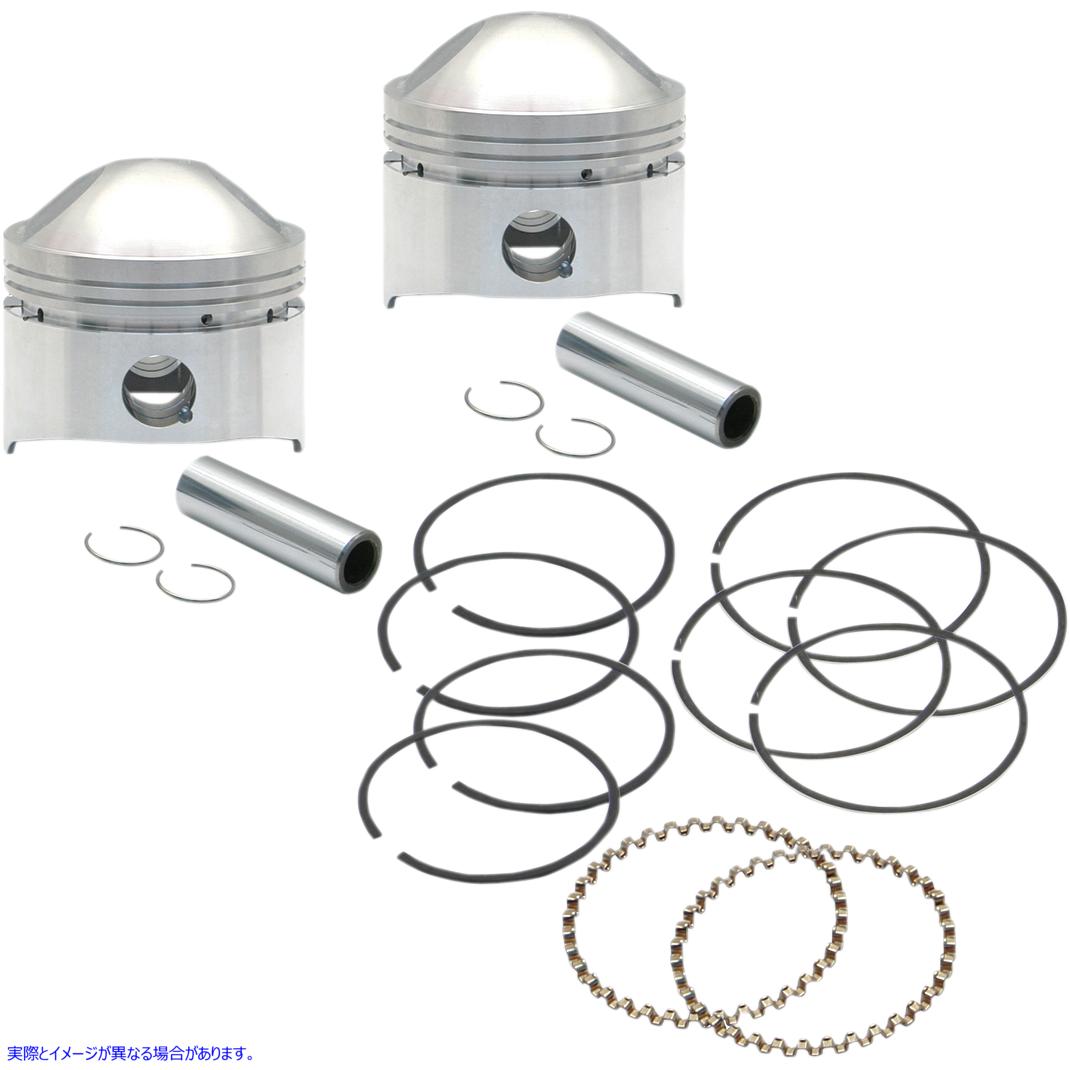 取寄せ 鍛造74 ピストンキット エスアンドエス サイクル Piston Kit 106-5495 09101918