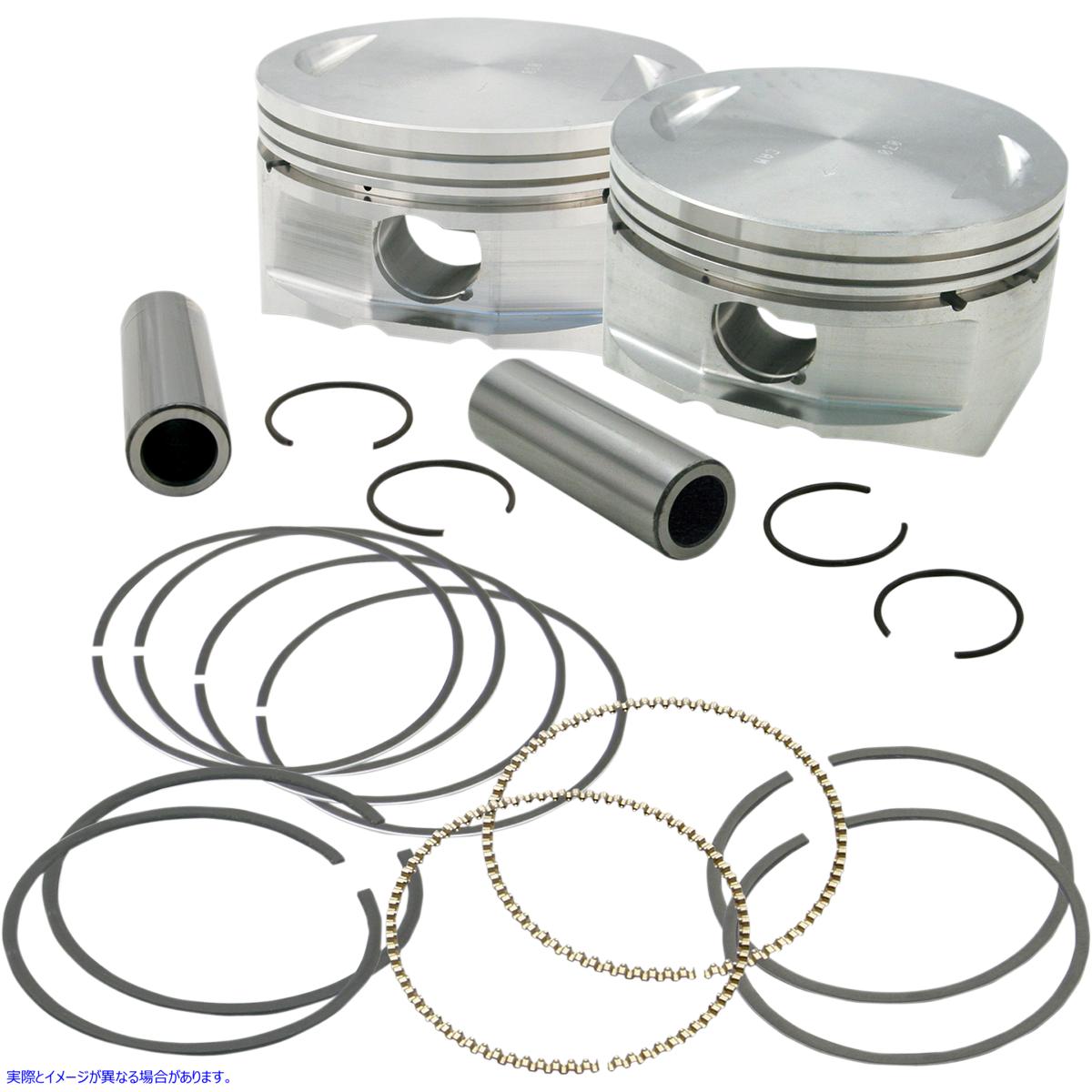 取寄せ S＆Sモーター用のピストンキット エスアンドエス サイクル Piston Kit 106-4414 09102141