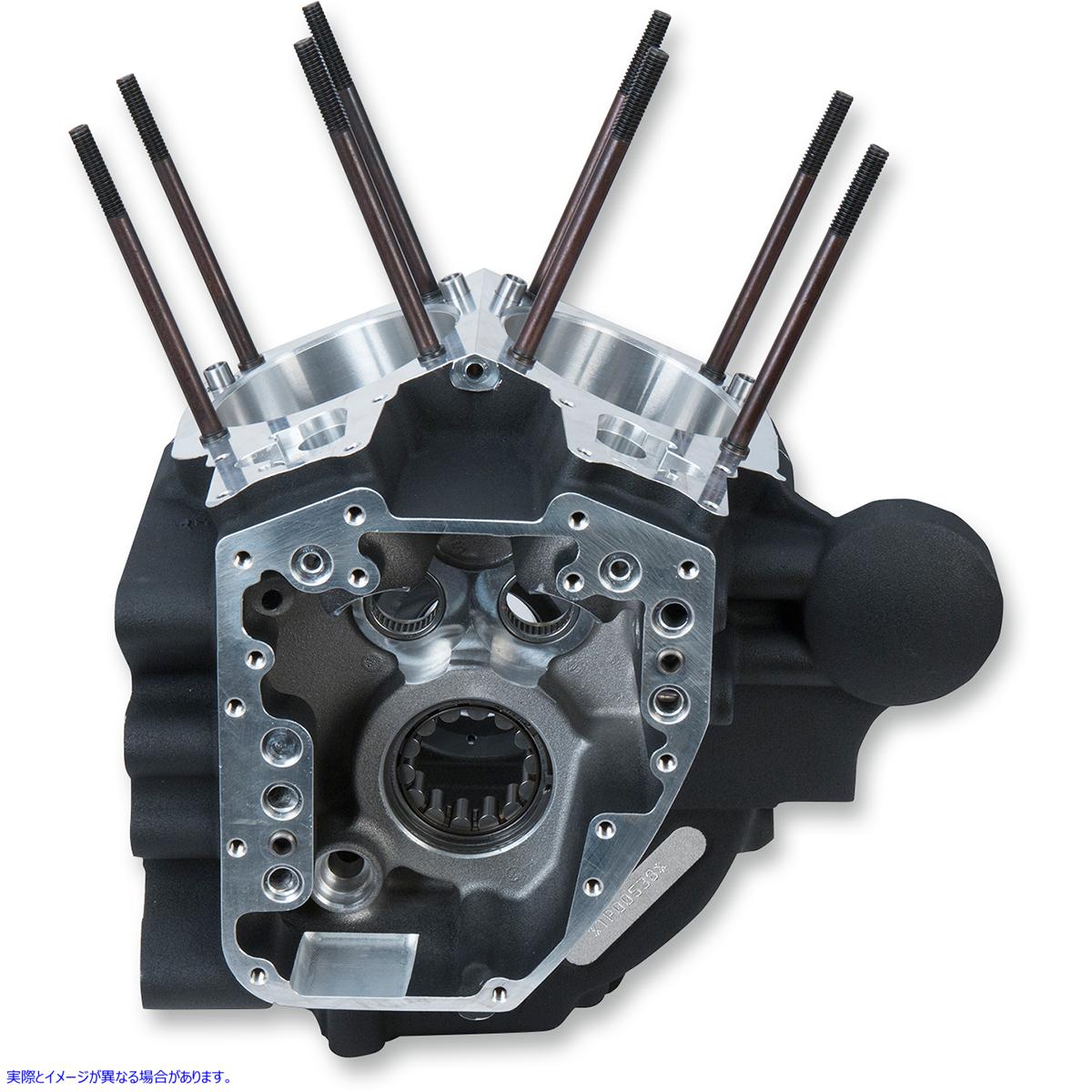 取寄せ ダイナエンジンケース エスアンドエス サイクル Crankcase - Black 310-0856 09200157