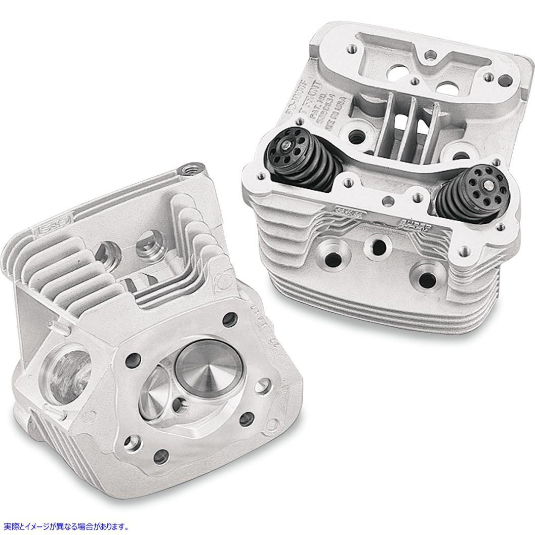 取寄せ Super Stock?シリンダーヘッドキット エスアンドエス サイクル Cylinder Head Kit - Big Twin 90-1004 09300007