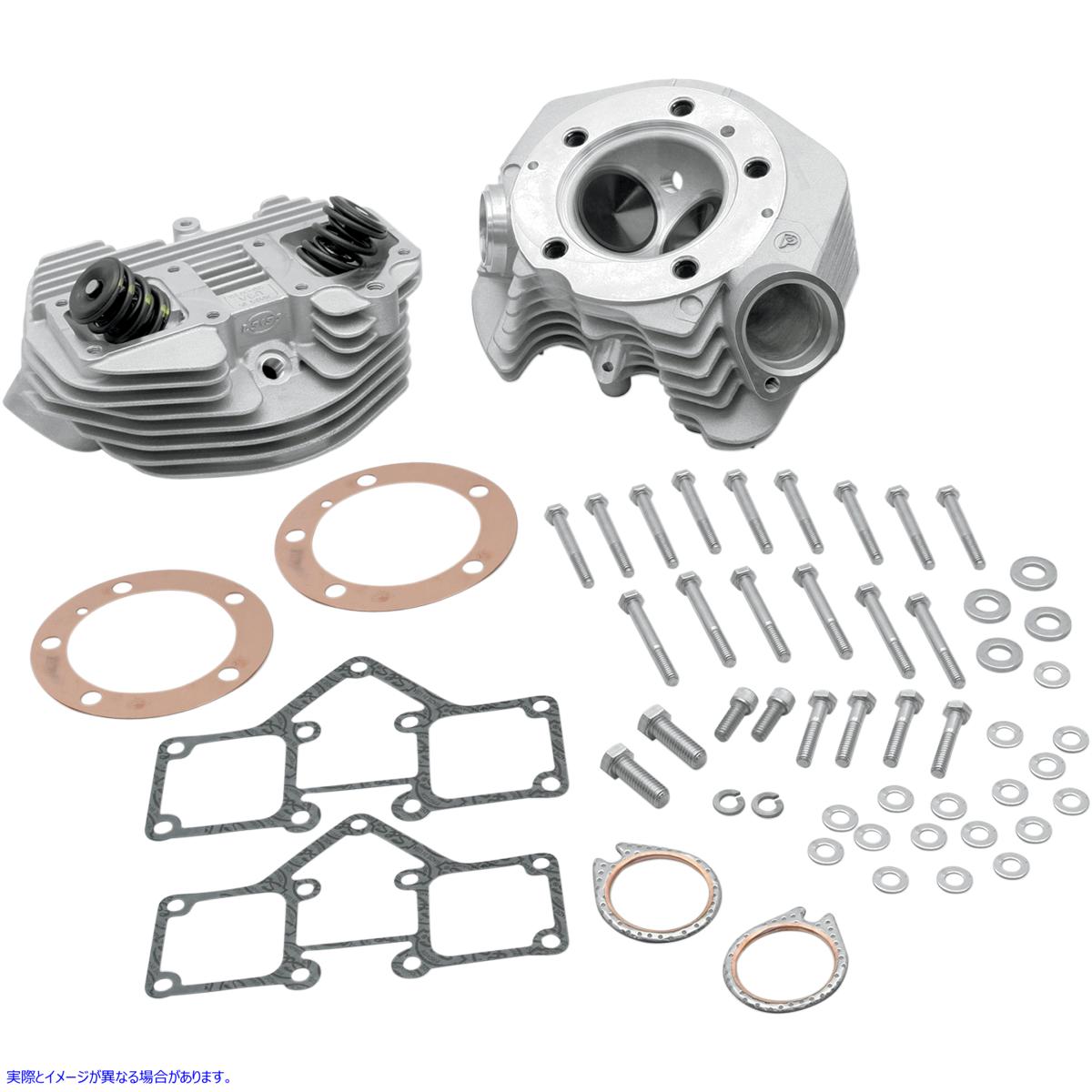 取寄せ Super Stock?シリンダーヘッドキット エスアンドエス サイクル Cylinder Head Kit - Big Twin 90-1491 09300013