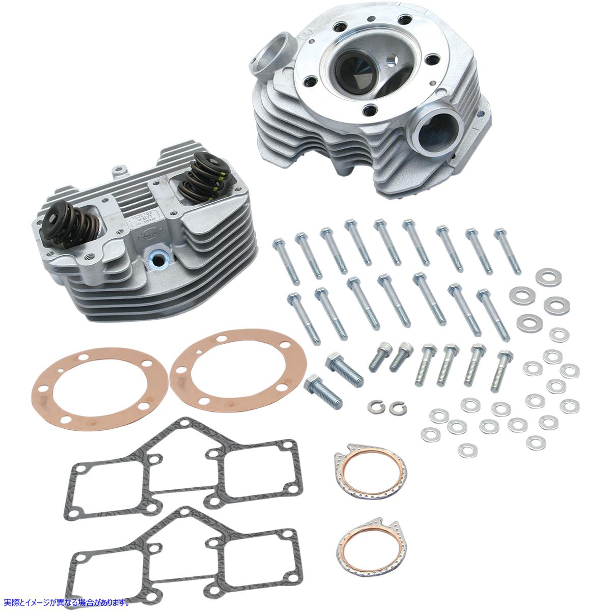 取寄せ Super Stock?シリンダーヘッドキット エスアンドエス サイクル Cylinder Head Kit 90-1499 09300134