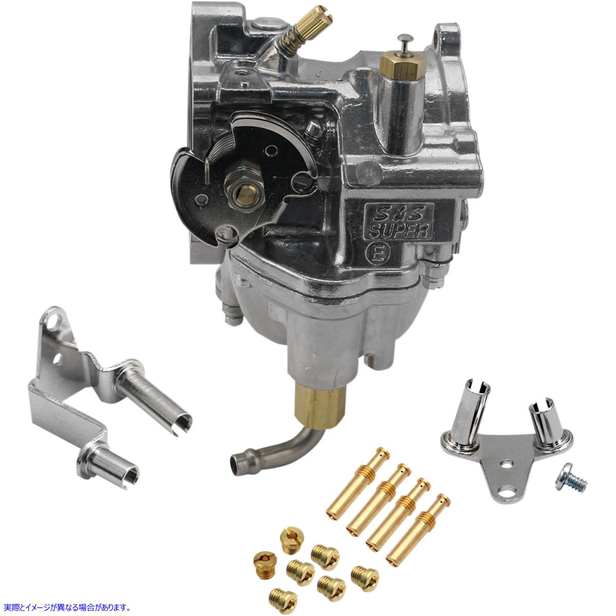 取寄せ Super EおよびG Shortyキャブレターキット エスアンドエス サイクル Super E Carburetor 11-0420 10020025