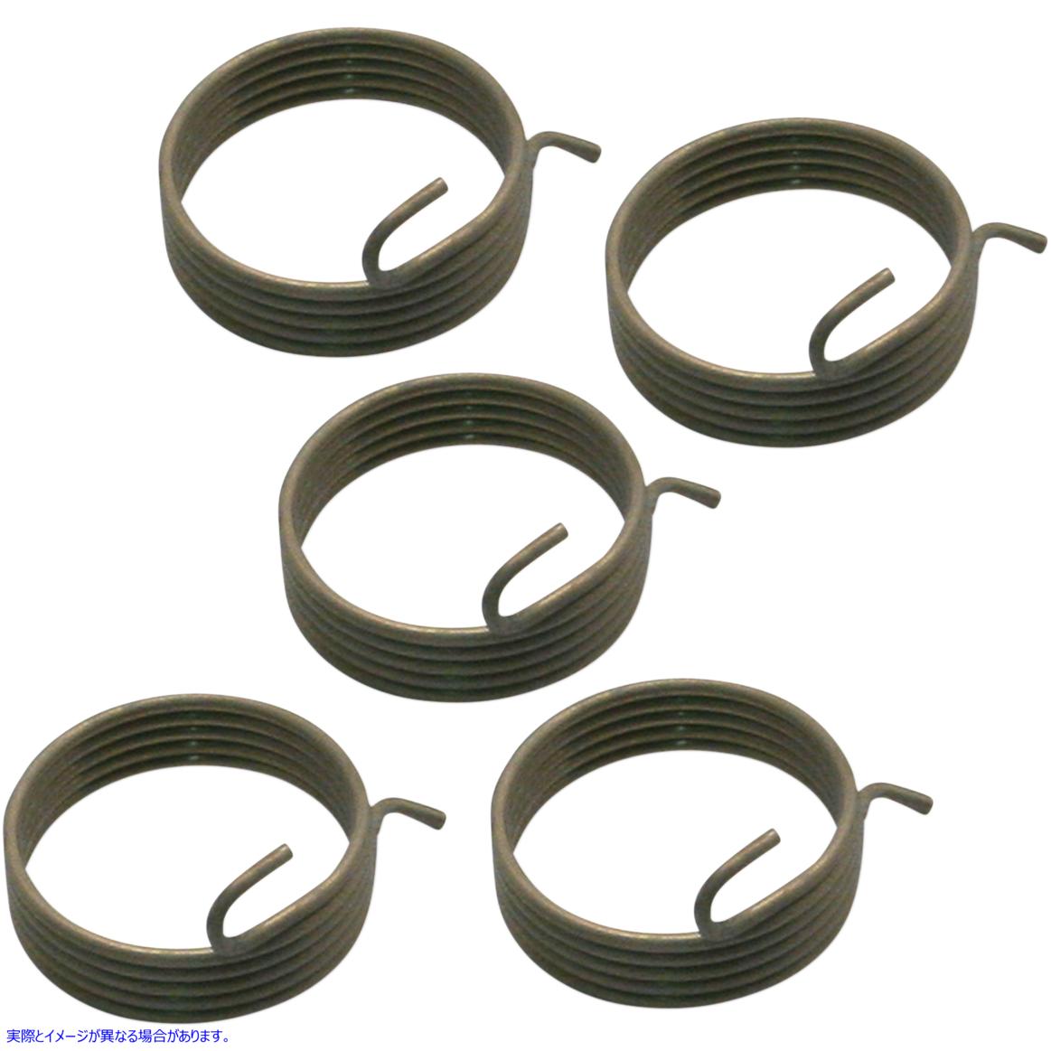 取寄せ スロットルリターンスプリング - 5個パック エスアンドエス サイクル Throttle Return Spring - 5 Pack 11-3502 10031708