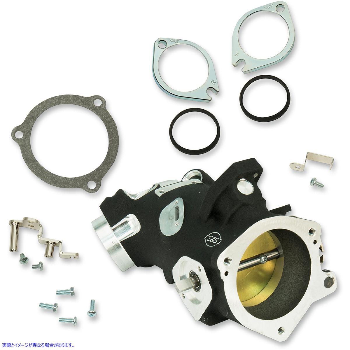 取寄せ スロットルホグケーブルはスロットルボディを動作させました エスアンドエス サイクル Throttle Body - 58mm 170-0337 10220182