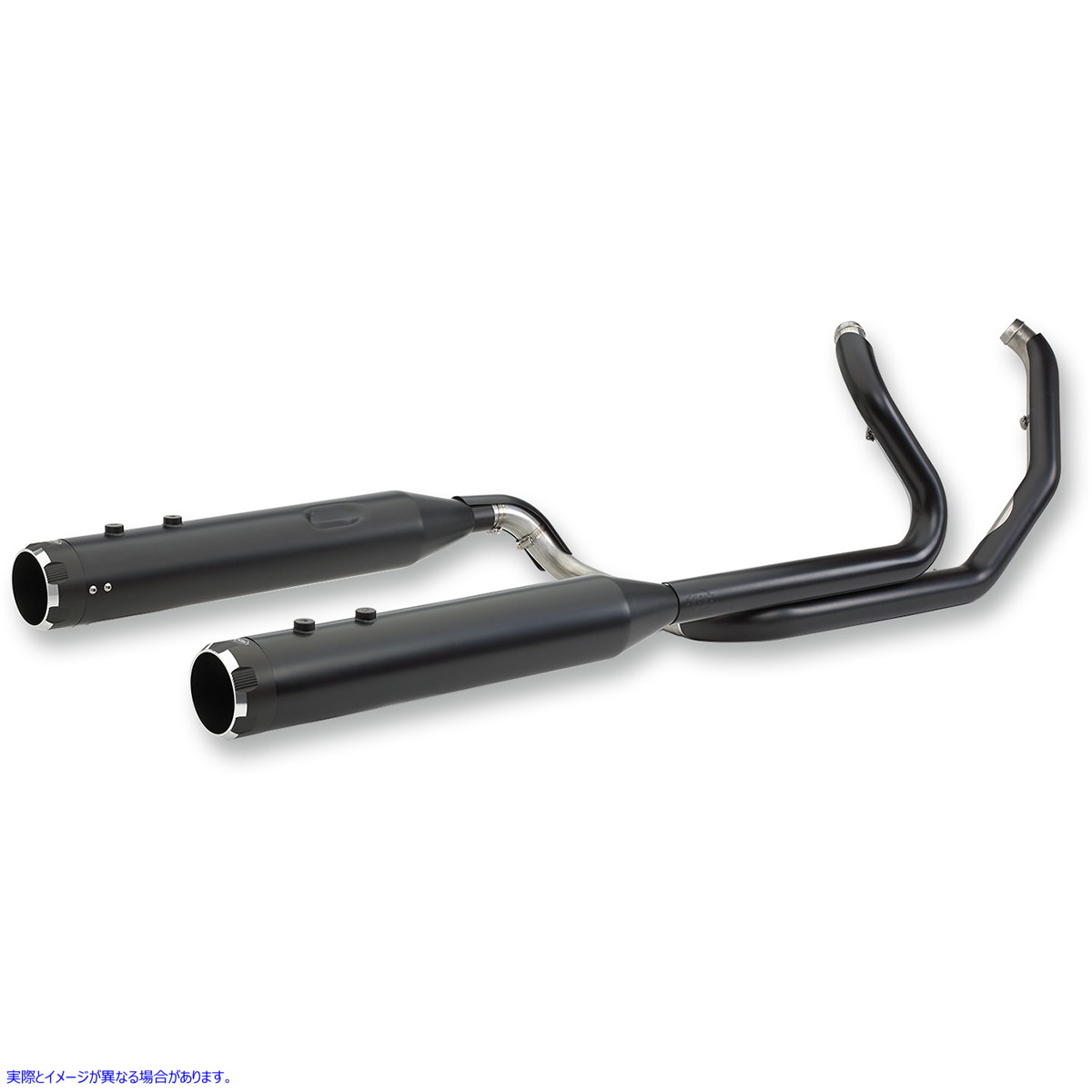 取寄せ エスアンドエス サイクル Exhaust for '09-'16 Touring - Black with Thruster Tips 550-0679A 18002190