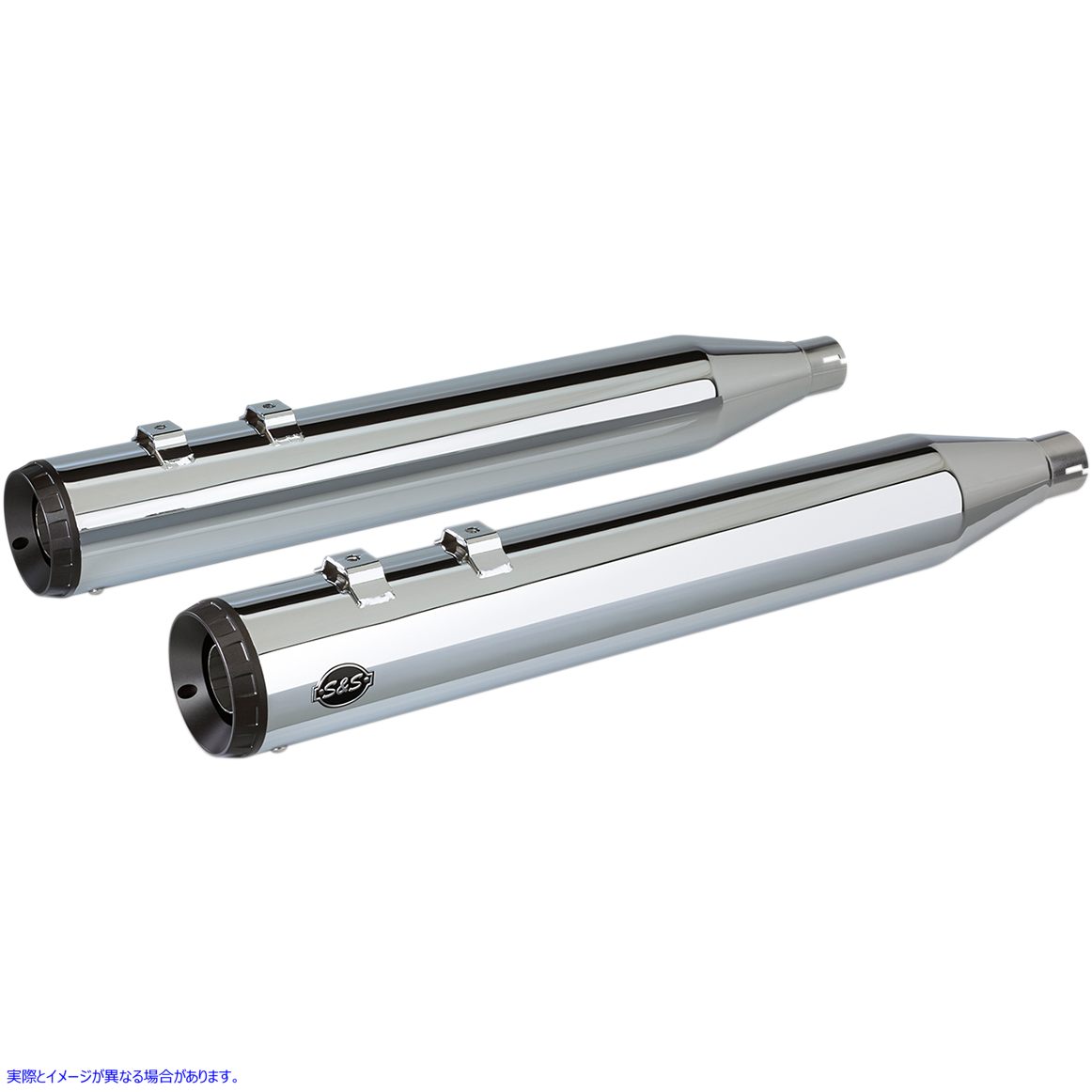 取寄せ グランドナショナルスリップオンマフラー エスアンドエス サイクル Grand National Mufflers - Chrome 550-0689 18011205