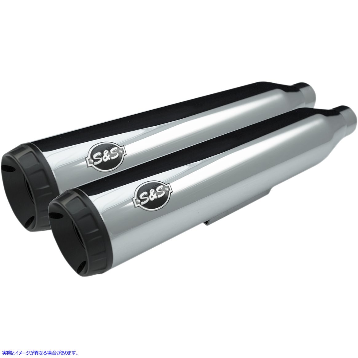取寄せ グランドナショナルスリップオンマフラー エスアンドエス サイクル Grand National Mufflers - Chrome 550-0719 18011275