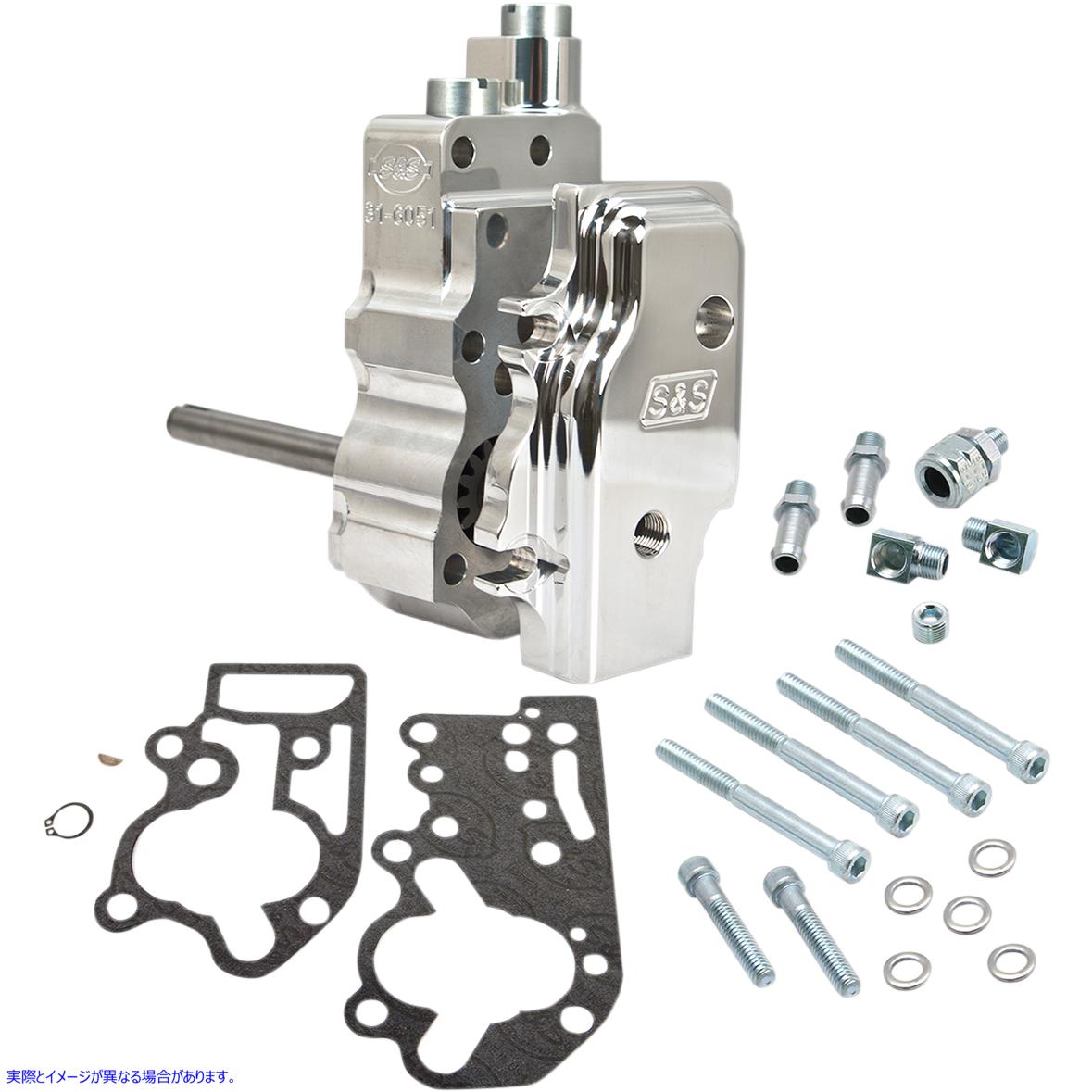 取寄せ ビレットオイルポンプキット エスアンドエス サイクル Billet Oil Pump 31-6206 DS194061