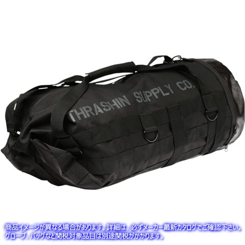 取寄せ ミッション ダッフルバッグ - ブラック スラッシン サプライ Mission Duffel Bag - Black TMB-0000 35120269