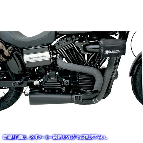 取寄せ バンス アンド ハインズ EXHAUST 2-1 BLK 6-17 DYNA 75-115-9 18001503