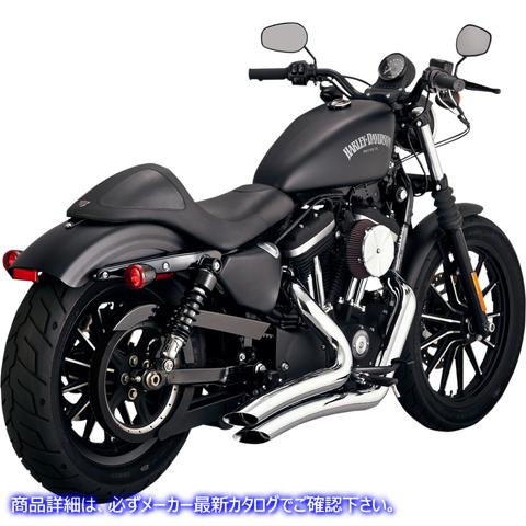 取寄せ 大きな半径 バンス アンド ハインズ Big Radius Exhaust - Chrome 26067 18001656